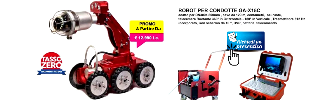 ROBOT PER VIDEOISPEZIONI