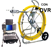 cavo 60 metri camera ruotante per condotte